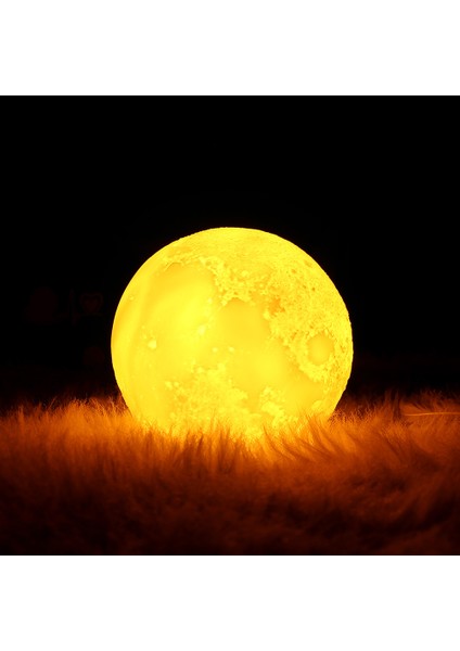 Gün Işığı 3D Ay Gece Lambası Dekoratif Küre LED Başucu Lambası fiyatları