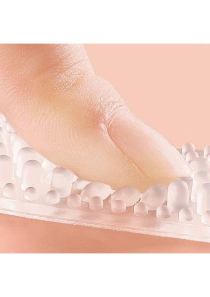 2li Tırtıklı Silikon Ayak Topuk Koruyucu- Ayakkabı Vurma Önleyici fırsatları