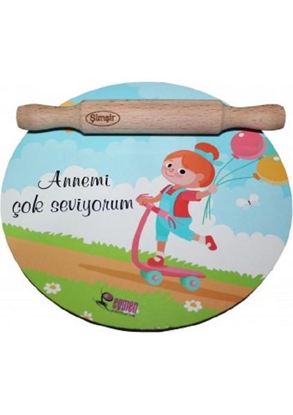 Oyun Hamuru Hediyeli Mini Sofra Seti- 18 cm