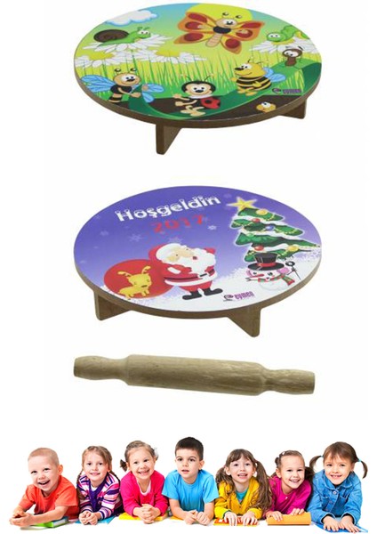 Oyun Hamuru Hediyeli Mini Sofra Seti- 18 cm fiyatları