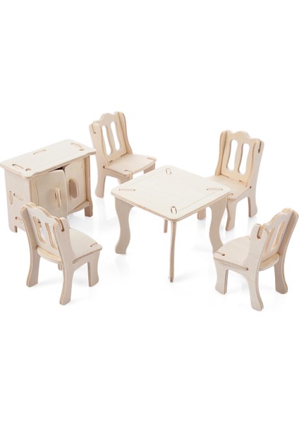 3D Ahşap Puzzle - Yemek Odası fiyatları