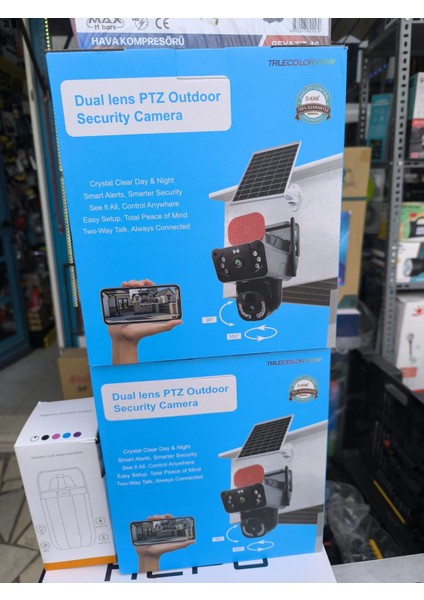 O-Kam Pro 3815 Çift Lensli Solar Güvenlik Kamerası - 4g Sim Kart Desteği, 3 Ekran, 6mp, Tam Kapsama fiyatları