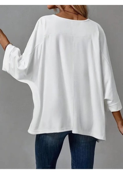 Miracotton Kadın Truvakar Kollu Bisiklet Yaka Viskon Bluz fiyatları