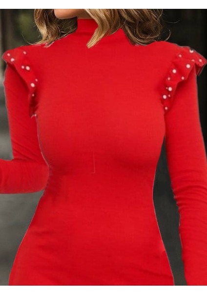 Omuz Inci Detay Kaşkorse Elbise fiyatları