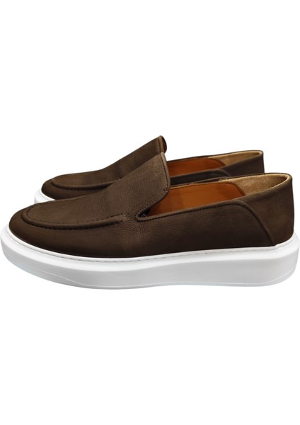 Büyük Numara Lofer Erkek Ayakkabı Kahverengi modelleri
