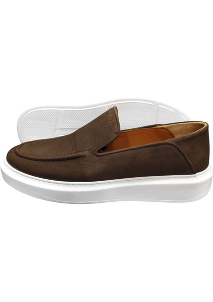 Büyük Numara Lofer Erkek Ayakkabı Kahverengi fırsatları