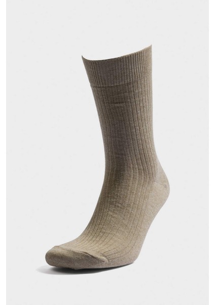 Erkek 5'li Pamuklu Uzun Çorap G6519AXNS fiyatları