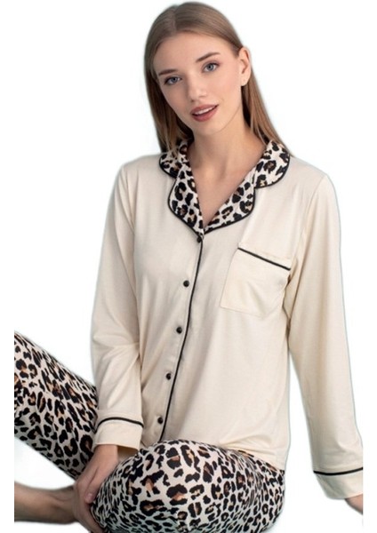 Berna Collection Kadın Pijama Takımı Düğmeli Yumuşak Dokulu Esnek ve Modern Tasarım S/2xl fiyatları