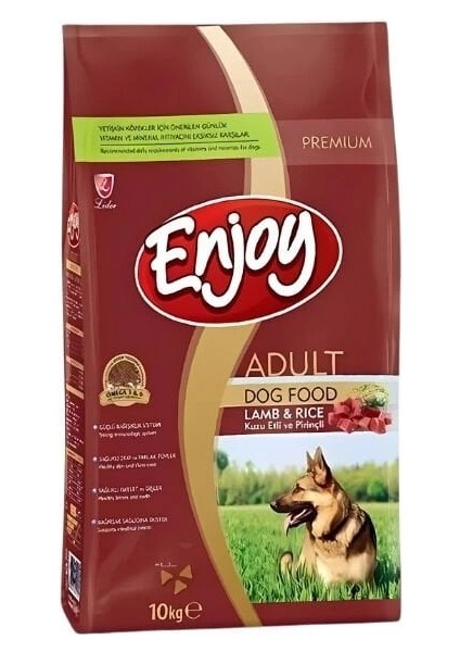 Kuzulu ve Pirinçli Yetişkin Köpek Maması 10 kg