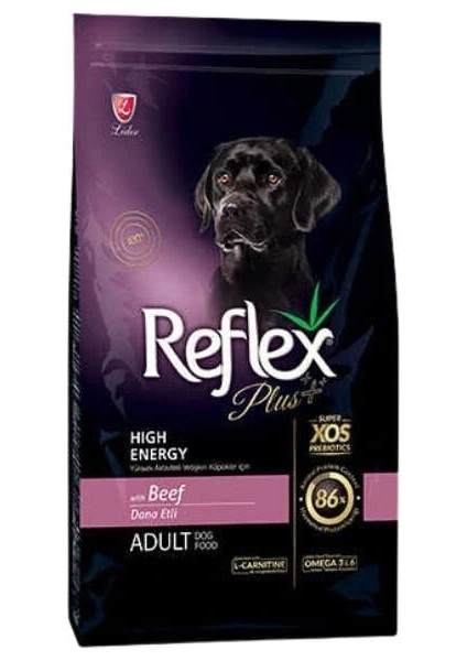 Biftekli High Energy Yetişkin Köpek Maması 12 kg
