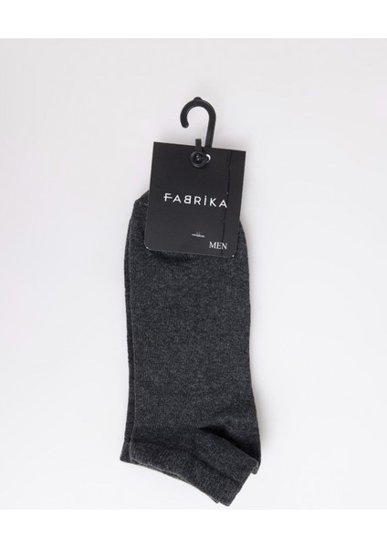 Antrasit Erkek Patik Çorap Ymr-Erk-Ptk