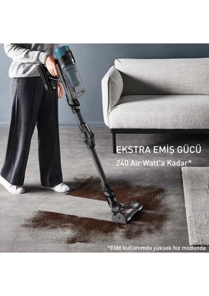 TY9BC1 X-Force Flex 14.80 240 Air Watt Kablosuz Şarjlı Dikey Süpürge