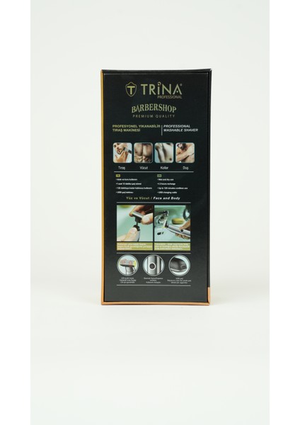 Profesyonel Tıraş Makinesi Yüz Vücut ve Hassas Bölgeler Için TRNSKLKS0010