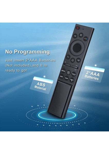 Samsung Akıllı Tv Uzaktan Kumanda Netflix ile Kızılötesi Uzaktan Kumanda Için 3x Universal Prime Video Samsung Tv Plus (Yurt Dışından) modelleri