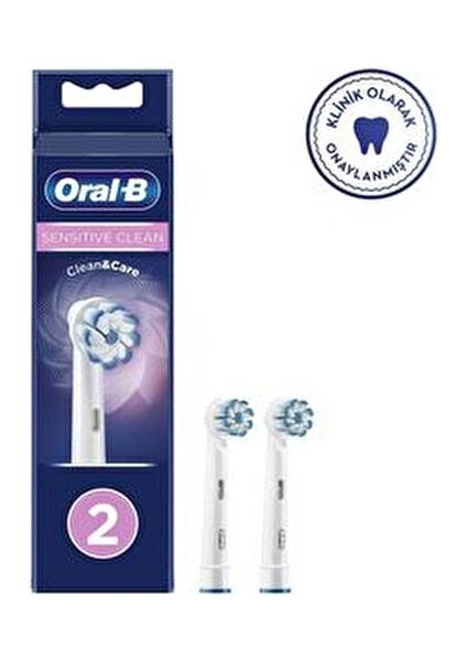 Sensitive 2'li Diş Fırçası Yedek Başlığı Yumuşak Kıllarla Hassas Temizlik Sağlar fiyatları
