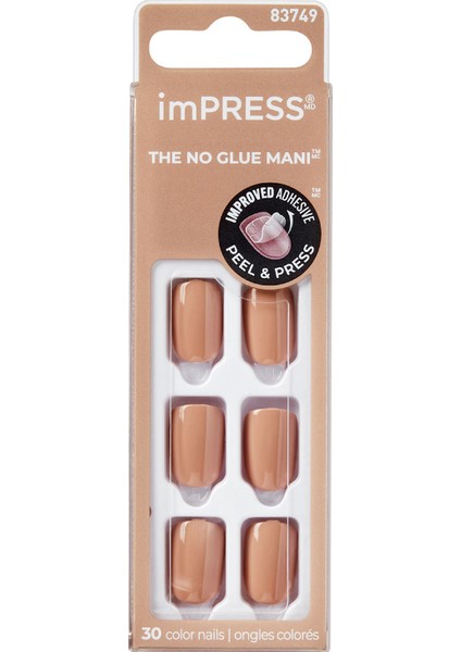 Color Kendinden Yapışkanlı Takma Tırnak Kısa Tarçın fiyatları