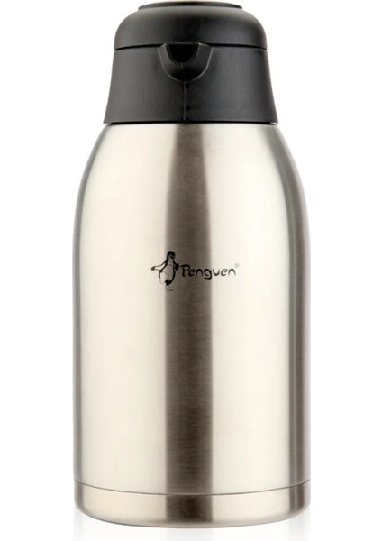 Paslanmaz Çelik (İÇ VE DIŞ 304) Çay Termosu 2,5 Litre (25 ÇAY BARDAK)