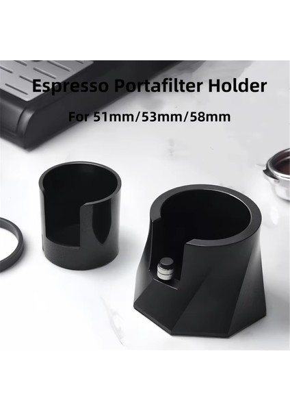 Espresso Filtre Tutucu 51/53/58MM Portafilter Kahve Tutucu Stand Standı Tutucu Ayarlanabilir Kahve Kurcalama Istasyonu (Yurt Dışından) modelleri