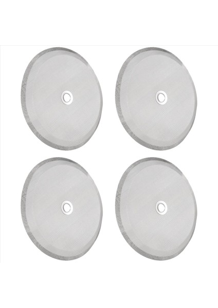 4 Adet 4 Paslanmaz Çelik Yedek Kahve Filtre Mesh 1000 ml 8 Su Bardağı Fransız Pres Kahve Makineleri ve Çay Makineleri (Yurt Dışından)