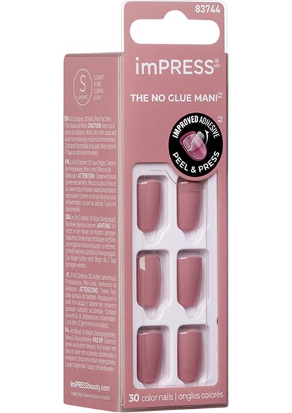 Color Kendinden Yapışkanlı Takma Tırnak Kısa Kiremit fiyatları