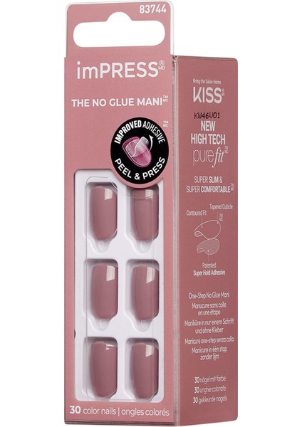 Color Kendinden Yapışkanlı Takma Tırnak Kısa Kiremit fırsatları