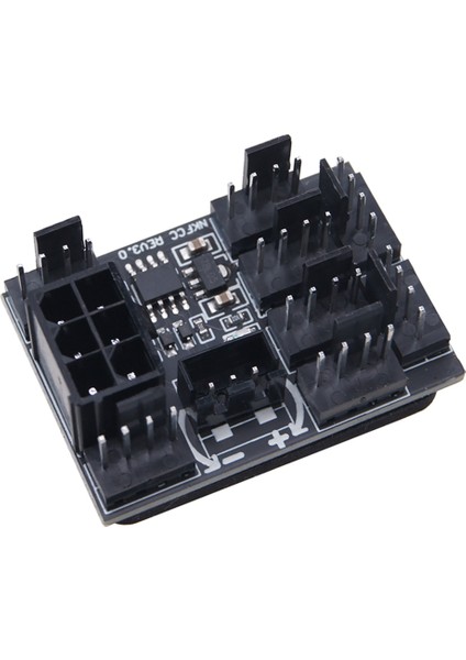 Bilgisayar Kılıf Madencisi Fan Hız Denetleyicisi 8 Kanallı Fan Hub Pwm Yüksek Güçlü Şiddet Fan Kontrolör Fan Valisi (Yurt Dışından) fırsatları