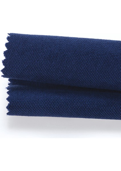 Kadife Dokulu Gece Mavisi Masa Örtüsü