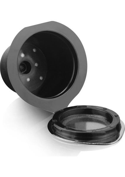 Nespresso Paslanmaz Çelik Mech Doldurulabilir Kahve Kapsülü Pod Dripper Sepet Kupası Cafeteira Siyah 6 Adet Için Kahve Filtreleri (Yurt Dışından) fiyatları
