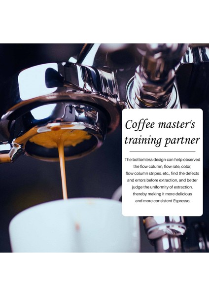 5pcs 51MM Paslanmaz Çelik Dipsiz Kahve Portafilter Profesyonel Kahve Maker Aksesuar (Yurt Dışından) fırsatları