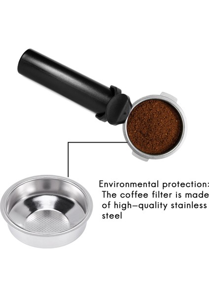 Kahve Filtresi 51MM Paslanmaz Çelik Kahve Filtre Bardağı Sepeti Basınç Olmayan Kahve Makinesi Filtreleri Kahve Makinesi Aksesuarı B (Yurt Dışından) indirimleri
