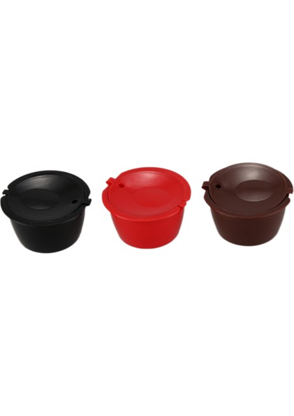 3 Paket Dolce Gusto Doldurulabilir Kahve Kapsülleri Yeniden Kullanılabilir Kahve Pods Filtreleri Nescafe Dolce Gusto Brewers ile Uyumlu (Yurt Dışından)