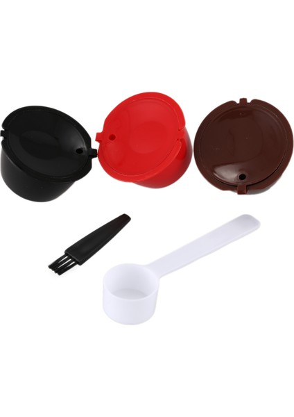 3 Paket Dolce Gusto Doldurulabilir Kahve Kapsülleri Yeniden Kullanılabilir Kahve Pods Filtreleri Nescafe Dolce Gusto Brewers ile Uyumlu (Yurt Dışından) modelleri