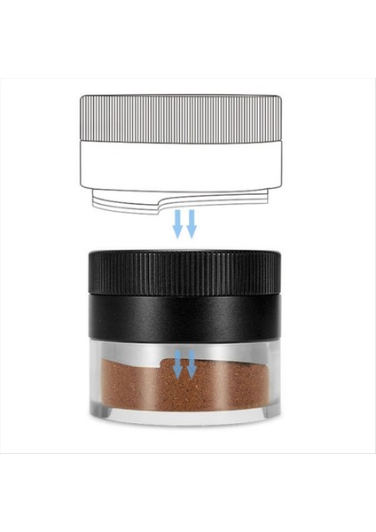 Kahve Distribütör Kurcalaması Dört Küre Base Çelik Toz Çekiç Accessorie Kendi Kendini Sunma Kahve Tozu Distribütörü 58 35MM (Yurt Dışından) indirimleri