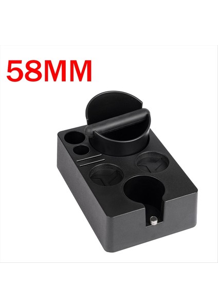 Kahve Kurcalama Mat Stand Portafilter Tutucu Raf Distribütörü 58MM Espresso Maker Aracı Barista Aksesuar Kahve Knock Box A (Yurt Dışından) modelleri