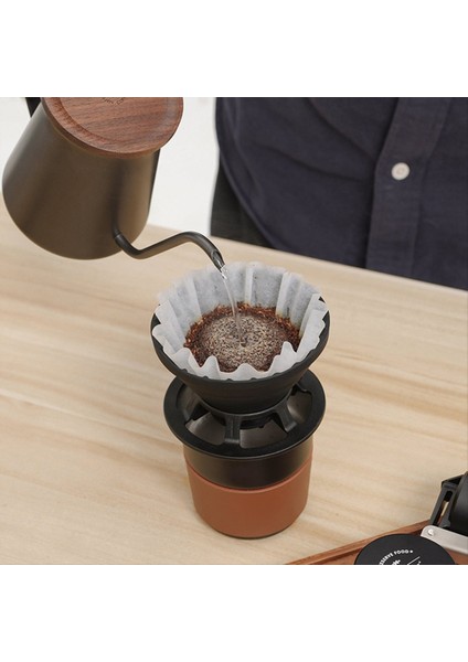 Silikon Katlanabilir Kahve Damkı Tutucu Kahve Filtresi Kupası Alan Kayıtlı Katlanabilir Kahve Hunisi Dış Mekan A (Yurt Dışından) indirimleri