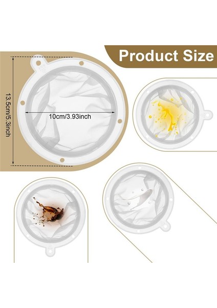 4pcs 200 Örgü Filtre Süzgeç Elek Ince Örgü Naylon Mesh Kevnel Kesici Suyu Filtreleme Suyu Hunileri (Yurt Dışından) fiyatları