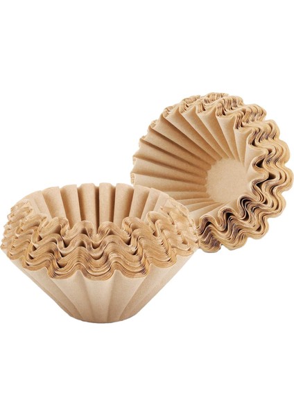 100 Adet 1-4 Fincan Sepet Kahve Filtreleri Sepet Filtreleri Tek Kullanımlık Kağıt Kahve Filtreleri Ev Ofis Için Kahverengi Kullanın (Yurt Dışından)