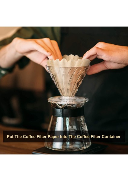 100 Adet 1-4 Fincan Sepet Kahve Filtreleri Sepet Filtreleri Tek Kullanımlık Kağıt Kahve Filtreleri Ev Ofis Için Kahverengi Kullanın (Yurt Dışından) fırsatları