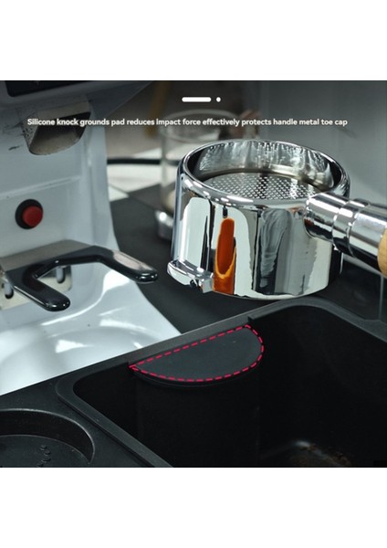 Espresso Dokunma Kutusu Espresso Organizatörü Espresso Kurcalama Dispenser Tamp Siyahı (Yurt Dışından) fiyatları