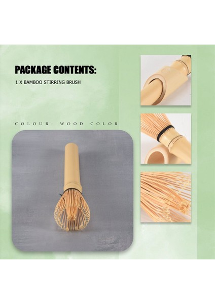 Yeşil Çay Matcha Çırpma Bambu Chasen Çırpma Matcha Çay Tozu Profesyonel Çay Töreni Bambu Fırça Mutfak Alet (Yurt Dışından) indirimleri