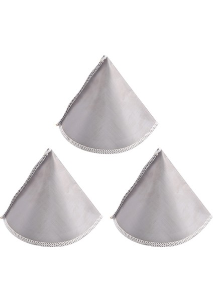 3x Kahve Filtresi Üzerine Yeniden Kullanılabilir Dökme Örgü Kağıtsız Kahve Filtresi Paslanmaz Çelik Koni Filtresi 3 Ila 4 Sub Kahve Filtresi (Yurt Dışından)