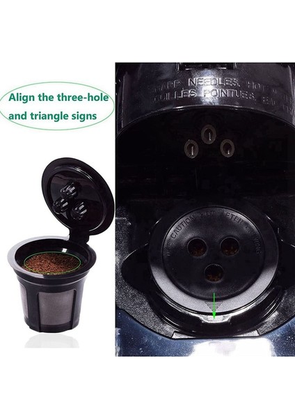 Ninja Dual Brew Için Yeniden Kullanılabilir K Cups Kahve Filtreleri Ninja CFP301 Kahramanı Için Uygulanabilir Derleme Makine Kahve Pods (Yurt Dışından) indirimleri