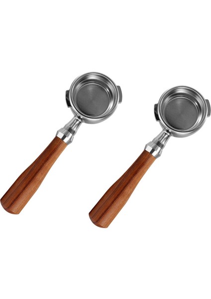 2pcs 58MM Kahve Dipsiz Portafilter Gaggia Filtre Sepeti Yedek Espresso Makinesi Aksesuar Kahve Aracı B (Yurt Dışından)