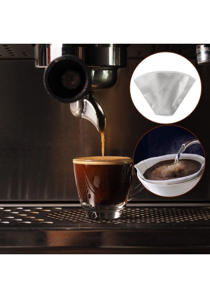 Kahve Filtresi Paslanmaz Çelik Ince Örgü Kahve Filtresi Damla Konisi Kağıtsız Evrensel Kahve Filtresi (Yurt Dışından) modelleri