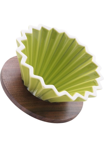 Kahve Filtresi Seramik Kahve Damma Seti V60 Dripper Çıkarılabilir Dripper Stand Kahve Hunisi Yeşil (Yurt Dışından) modelleri