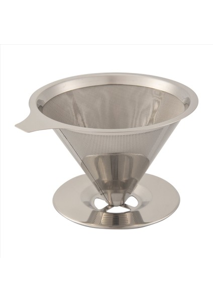 Kahve Damağı Dökün Yeniden Kullanılabilir Damla Koni Kahve Filtresi Taşınabilir Kahve Makinesi Ev Ofis Kampı Üzerine Dökün (Yurt Dışından)