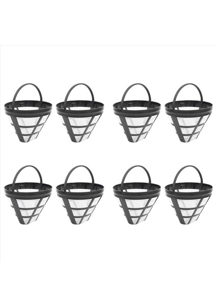 8 Pack No 4 Cuisinart Ninja Filtreleri Için Yeniden Kullanılabilir Kahve Makinesi Sepet Filtresi Çoğu 8-12 Sub Sepet Damla Kahve Makinesi (Yurt Dışından)