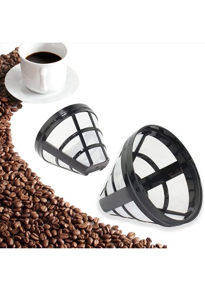 6 Pack No 4 Cuisinart Ninja Filtreleri Için Yeniden Kullanılabilir Kahve Makinesi Sepet Filtresi Çoğu 8-12 Sub Sepet Damla Kahve Makinesi (Yurt Dışından) modelleri