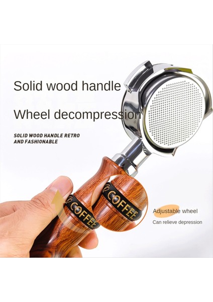 Kahve Masif Ahşap Tutucu M10 Dönen Tutar Espresso Kahve Takas Takımları Barista Ev A Aksesuarları A (Yurt Dışından) modelleri