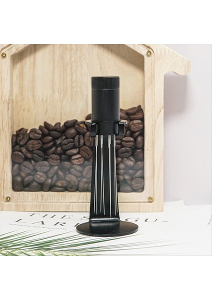 Yükseltilmiş Paslanmaz Çelik Iğne Dağıtım Aracı Espresso Karıştırıcı Çözmek Için Demir Depolama Standı (Yurt Dışından)